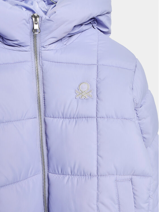 United Colors Of Benetton United Colors Of Benetton Žieminė striukė 2WU0CN02J Violetinė Regular Fit