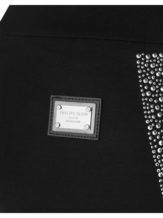 PHILIPP PLEIN PHILIPP PLEIN Legginsy 30854 Czarny Skin Tight Fit