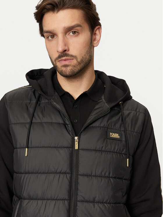 KARL LAGERFELD KARL LAGERFELD Kevad-sügis jope 505404 551560 Must Regular Fit