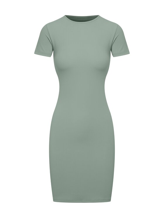 Esotiq Esotiq Sukienka codzienna 43781 Zielony Regular Fit