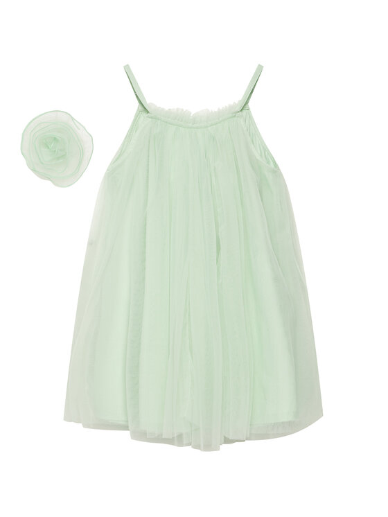 Coccodrillo Coccodrillo Rochie elegantă WC5128302EJG Verde Regular Fit