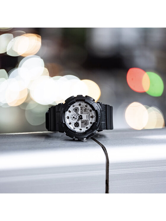Casio Casio Zegarek GA-100WD-1AER Czarny