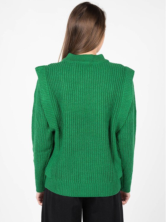 Silvian Heach Silvian Heach Maglione PGA22137LU Verde Oversize