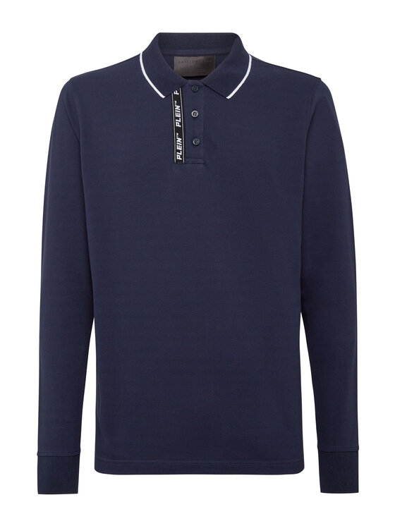 PHILIPP PLEIN PHILIPP PLEIN Polo 5459 Blu scuro Regular Fit
