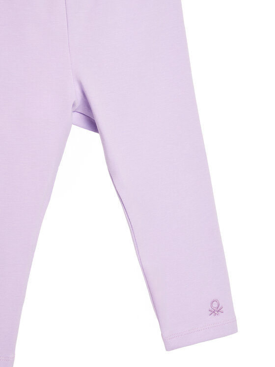 United Colors Of Benetton United Colors Of Benetton Leggings 3MT1GF01L Ljubičasta Slim Fit