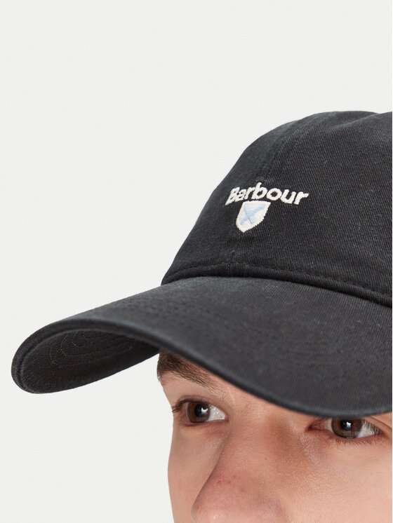Barbour Barbour Czapka z daszkiem Cascade MHA0274BK11 Czarny