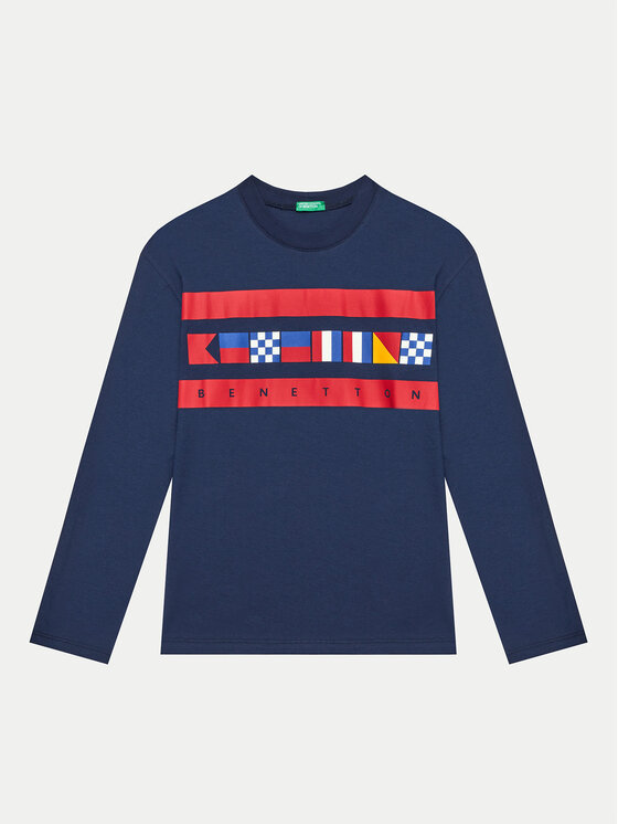 United Colors Of Benetton United Colors Of Benetton Pizsama 3VD00P07A Sötétkék Regular Fit