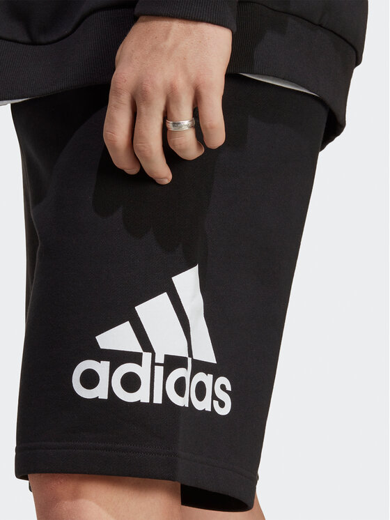 adidas adidas Sportshorts Essentials Big Logo French Terry Shorts IC9401 Schwarz Regular Fit