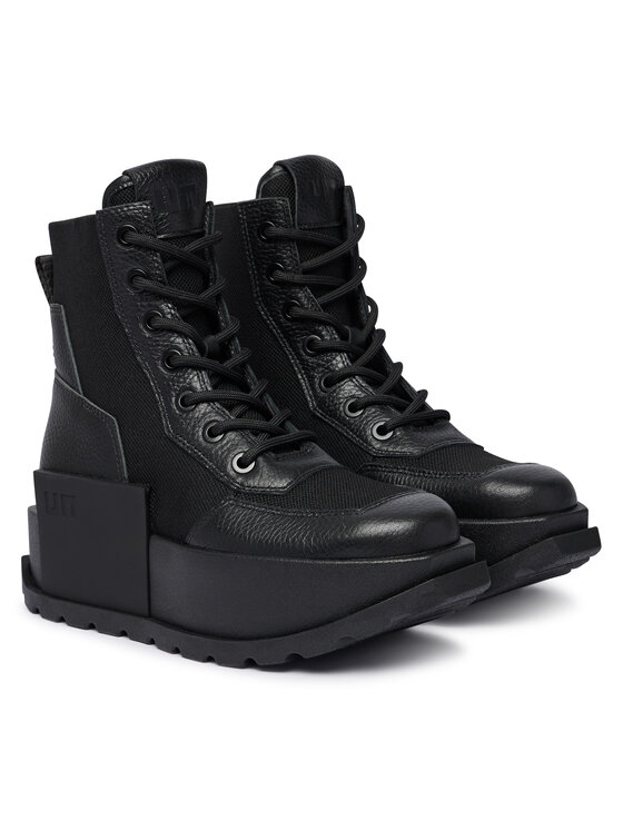United Nude United Nude Trzewiki Roko Combat 1104501165 Czarny