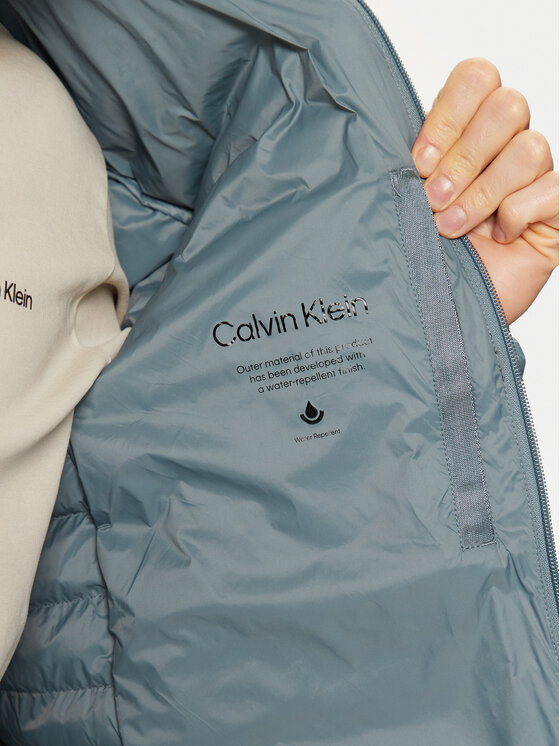 Calvin Klein Calvin Klein Kurtka puchowa Quilted Lw Jacket K10K113474 Niebieski Regular Fit