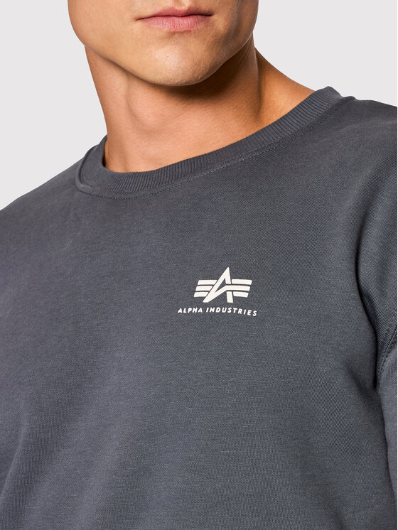 Alpha Industries Alpha Industries Mikina Basic 188307 Sivá Regular Fit