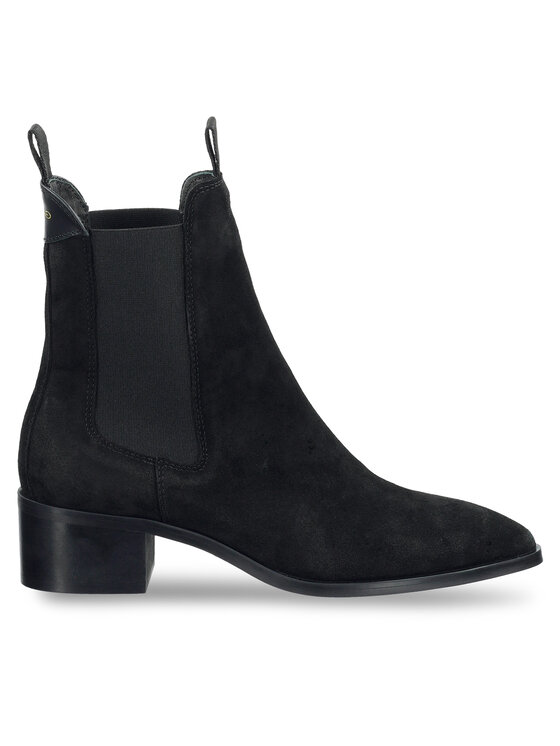 Gant Gant Kotníková obuv s elastickým prvkem 31553093 Černá
