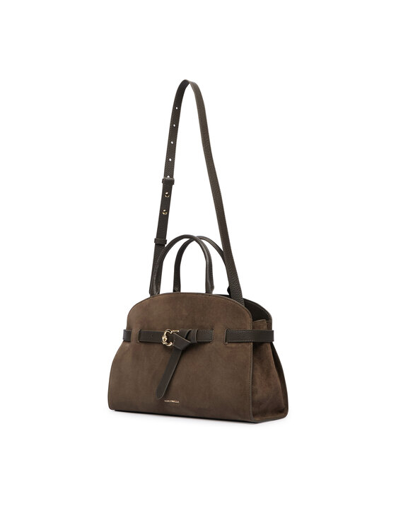 Coccinelle Ročna torba TLB Coccinellesabine Suede Bi E1 TLB 18 04 01 Khaki