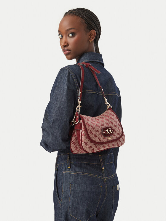 Guess Guess Torebka Samantha HWJG23 13190 Brązowy