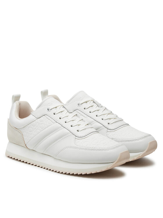 Calvin Klein Calvin Klein Снікерcи Runner Lace Up Saff Mono HW0HW02102 Білий