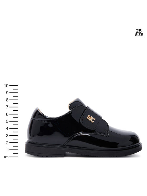 Tommy Hilfiger Tommy Hilfiger Pantofi Low Cut Velcro T1A4-35127-0774 Negru
