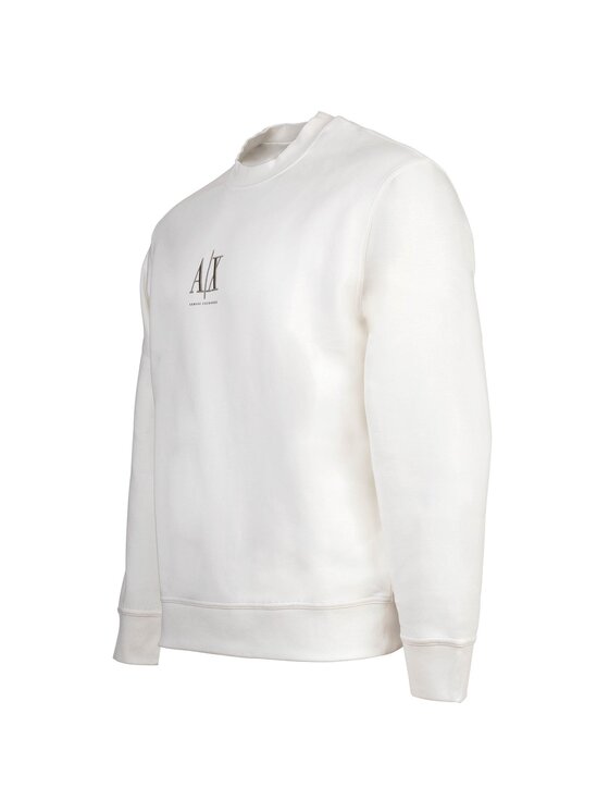 Armani Exchange Armani Exchange Sweter 28476 Biały Casual Fit