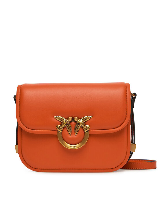 Geantă PINKO Love Box Bag Fl Mini PE 25 PLTT 104297 A26L Portocaliu