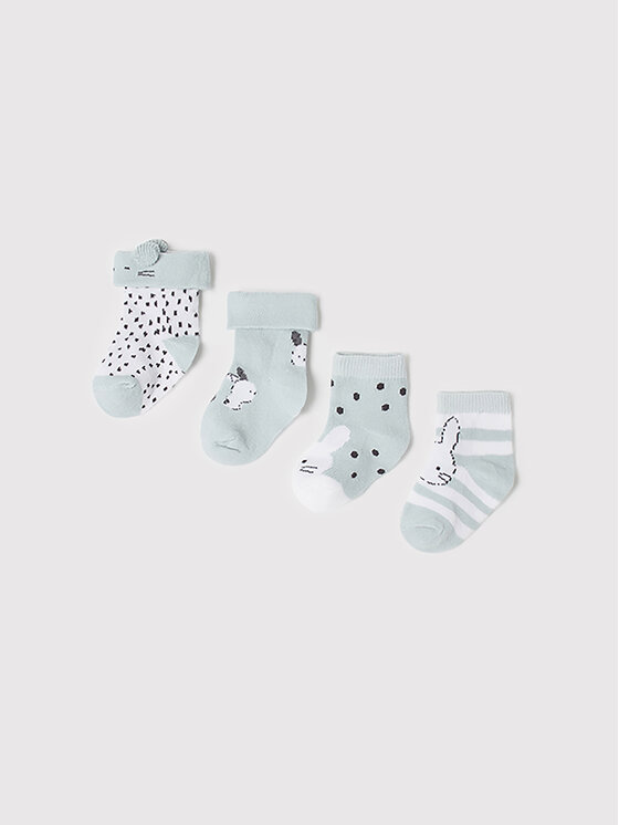 Set di 4 paia di calzini lunghi da bambini 9477