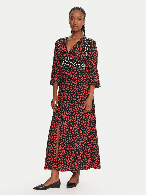 French Connection French Connection Rochie cocktail 71ZBM Roșu Regular Fit