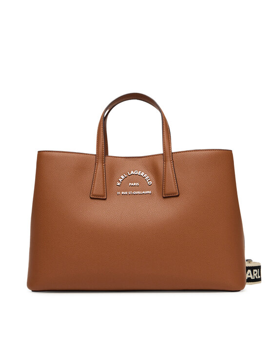 KARL LAGERFELD KARL LAGERFELD Ročna torba A3W30315 Rjava