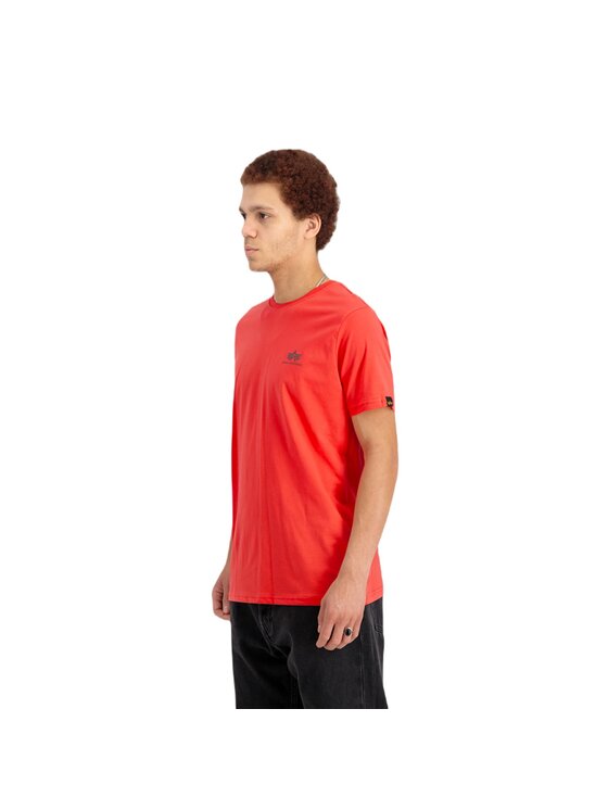 Alpha Industries Alpha Industries T-Shirt AI.188505-711-3XL Červená Basic Fit