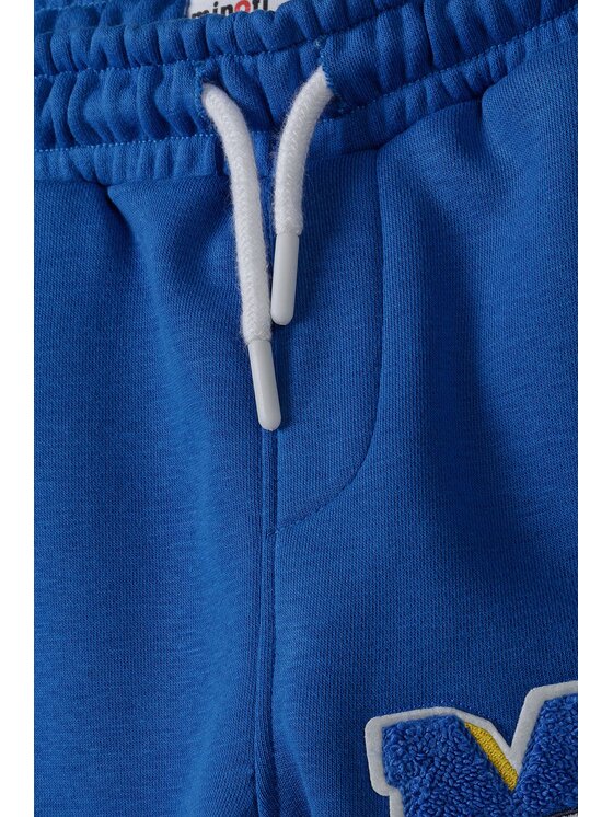 MINOTI MINOTI Spodnie dresowe 17FLEECE 9 Granatowy Regular Fit