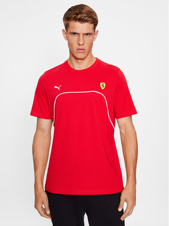 Puma Puma T-shirt Ferrari Race 620946 Crvena Regular Fit