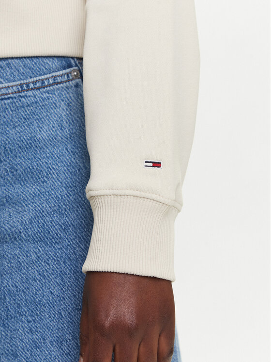 Tommy Jeans Tommy Jeans Bluza DW0DW21345 Beżowy Relaxed Fit