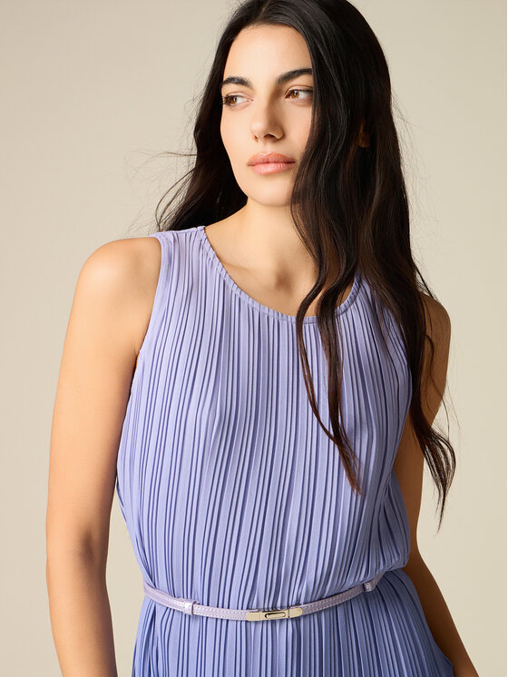 Oltre Oltre Sukienka wieczorowa 7113R005109N0R9 Fioletowy Regular Fit
