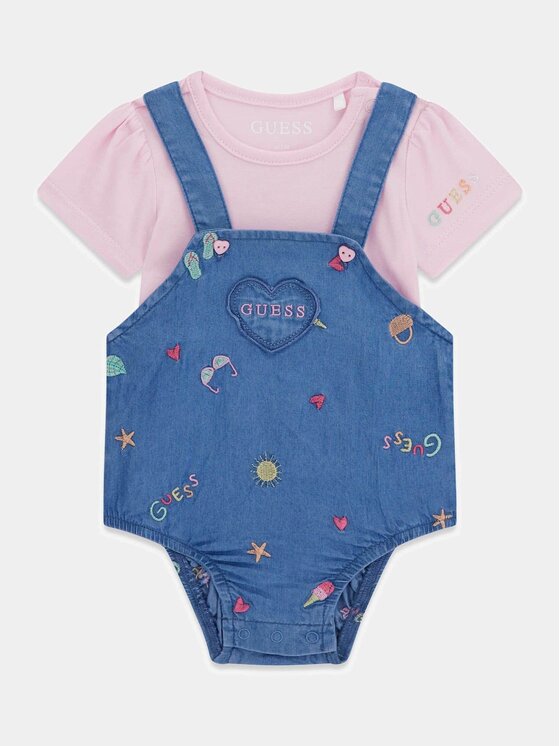 Guess Kids Guess Kids Zestaw dla niemowląt 181884 Różowy