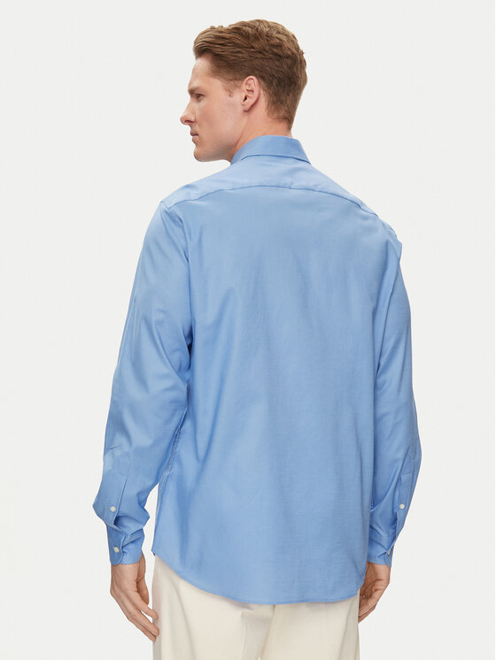 Tommy Hilfiger Tommy Hilfiger Hemd MW0MW29969 Blau Regular Fit