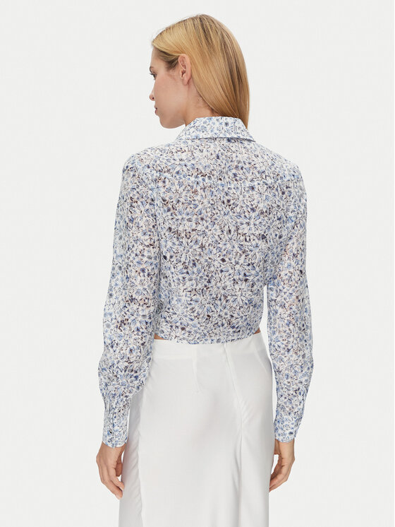 Guess Guess Košeľa W5GH03 WH4K2 Farebná Regular Fit