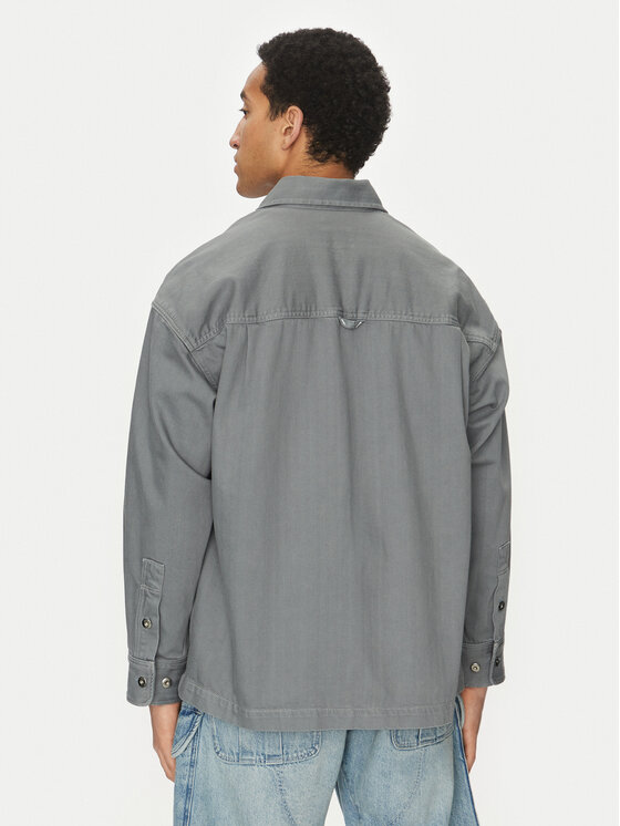 G-Star Raw G-Star Raw Koszula D23007-D300 H116 Szary Boxy Fit