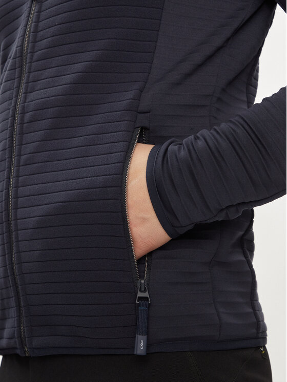 CMP CMP Polár kabát 34G5847 Sötétkék Regular Fit