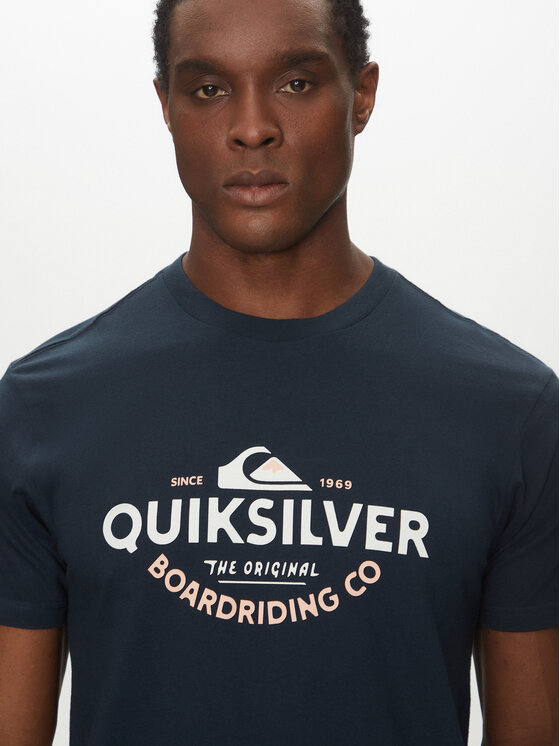 Quiksilver Quiksilver T-Shirt EQYZT08064 Granatowy Regular Fit