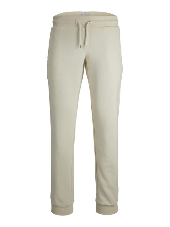 TeeShoppen TeeShoppen Joggery 'Basic Collection' Beżowy Regular Fit
