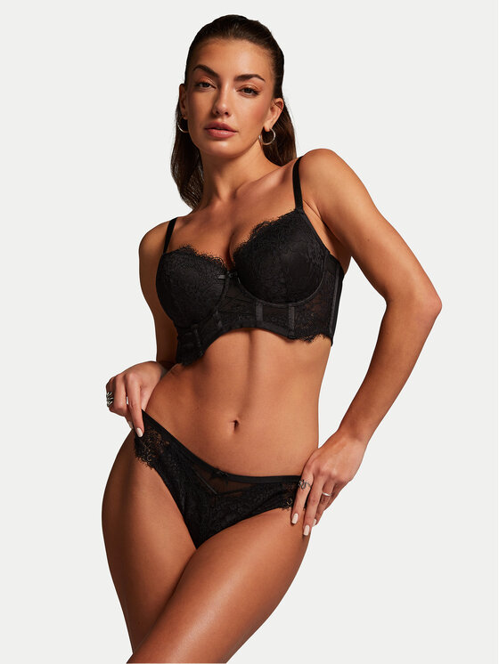 Hunkemöller Push-Up Nedrček Arabella 204628 Črna