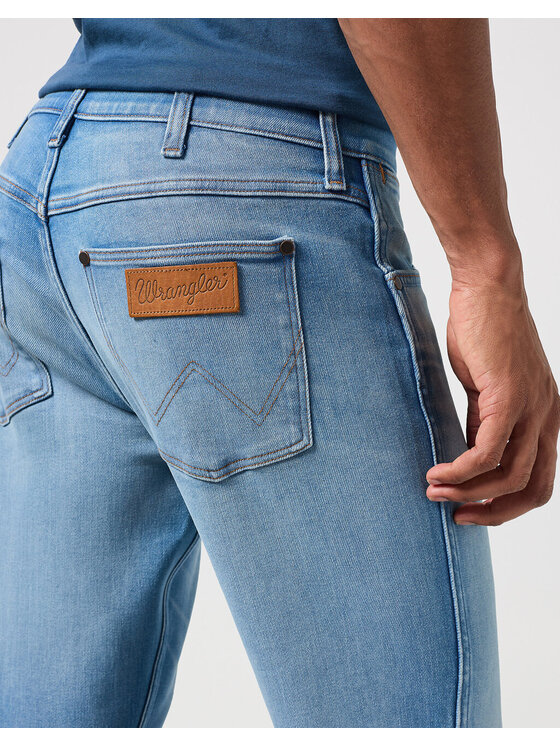 Wrangler Wrangler Jeansy GREENSBORO Niebieski Regular Fit