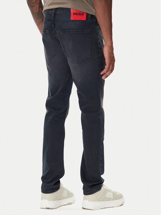 HUGO HUGO Jeansy 50547251 Tmavomodrá Extra Slim Fit