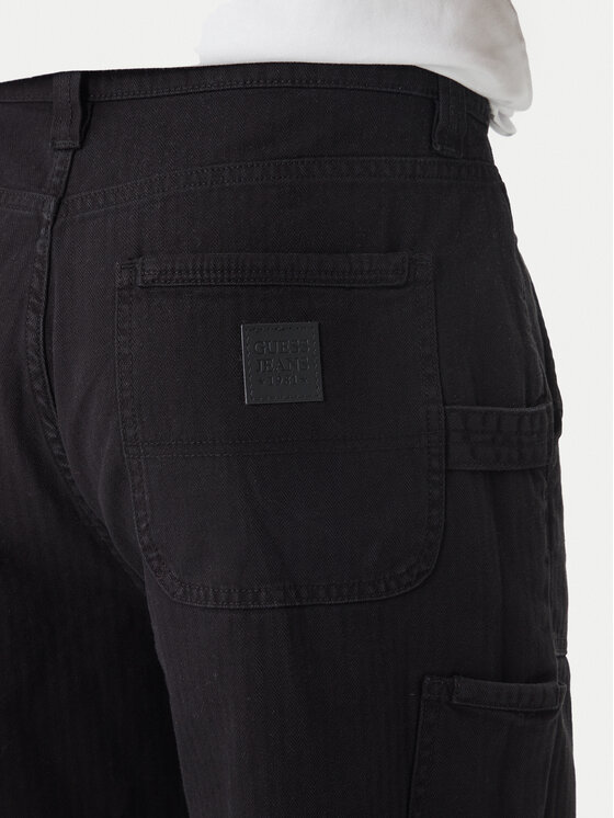 Guess Jeans Guess Jeans Jeansy M6RA0K WJ871 Černá Straight Fit