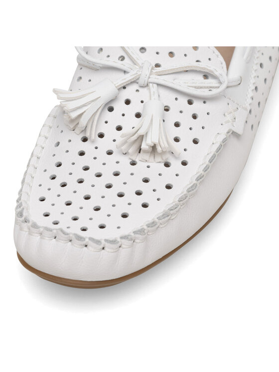 Rieker Rieker Mokassins 40254-80 Weiß