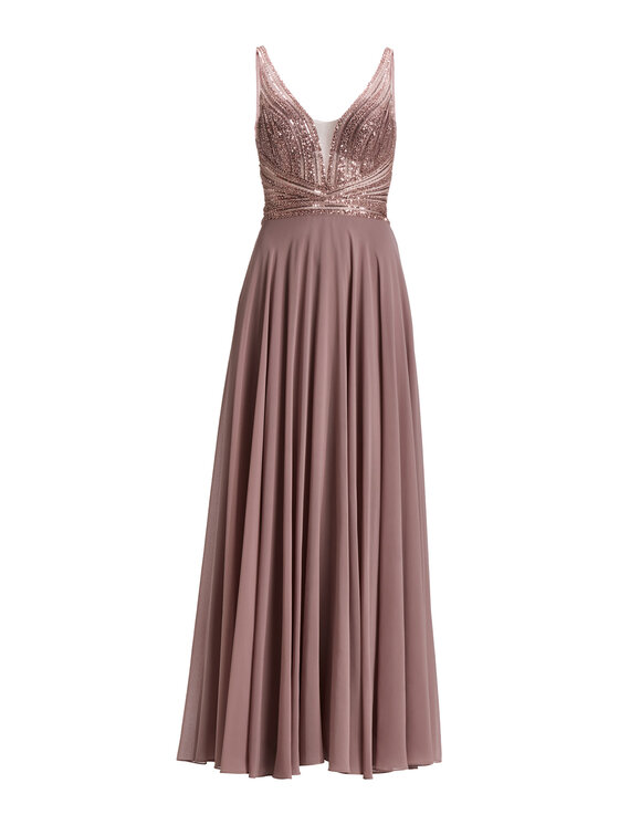 Hey Kyla Hey Kyla Abendkleid 5AG015HK Rosa Regular Fit
