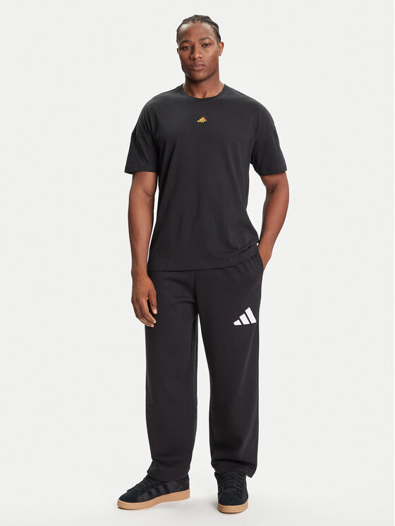 adidas adidas T-krekls Fortnite Graphic JV7964 Melns Loose Fit