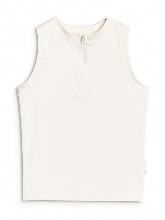 4F 4F Tank top INFLUENCER Biały Slim Fit