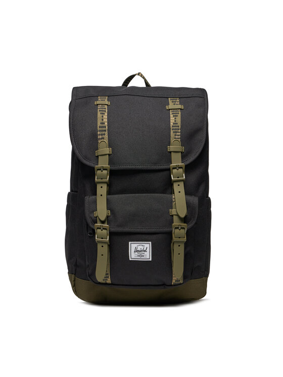 Herschel Zaino Little America Mid 11391 06011 Nero Modivo