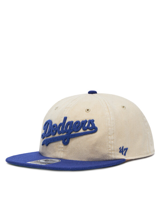 47 Brand 47 Brand Kšiltovka MLB LA Dodgers Fieldstone ’47 CAPTAIN RL B-FLDST12HTP Bílá