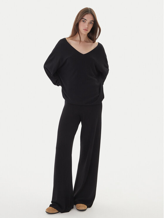 Kontatto Kontatto Pullover 3M0815C Schwarz Relaxed Fit