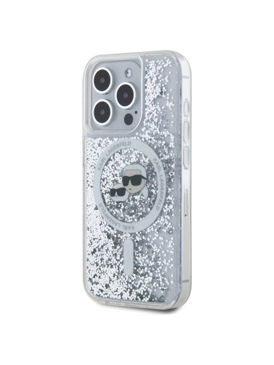 KARL LAGERFELD KARL LAGERFELD Etui na telefon Apple iPhone 15 Pro Przezroczysty