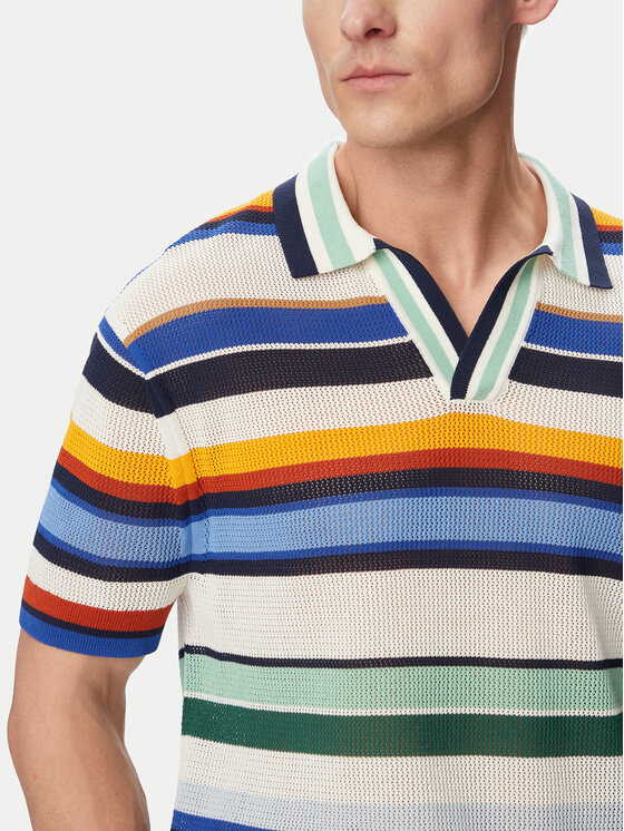Tommy Hilfiger Tommy Hilfiger Polo majica MW0MW43250 Pisana Regular Fit